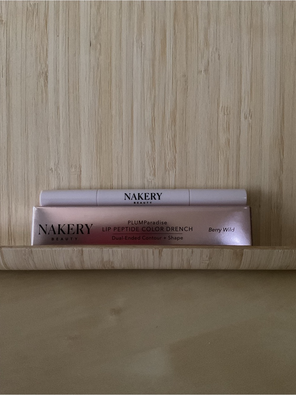 Nakery Beauty PLUMParadise Lip Peptide Color Drench — Berry Wild